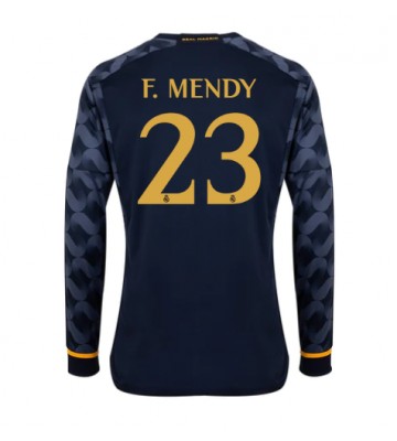 Real Madrid Ferland Mendy #23 Bortatröja 2023-24 Långärmad